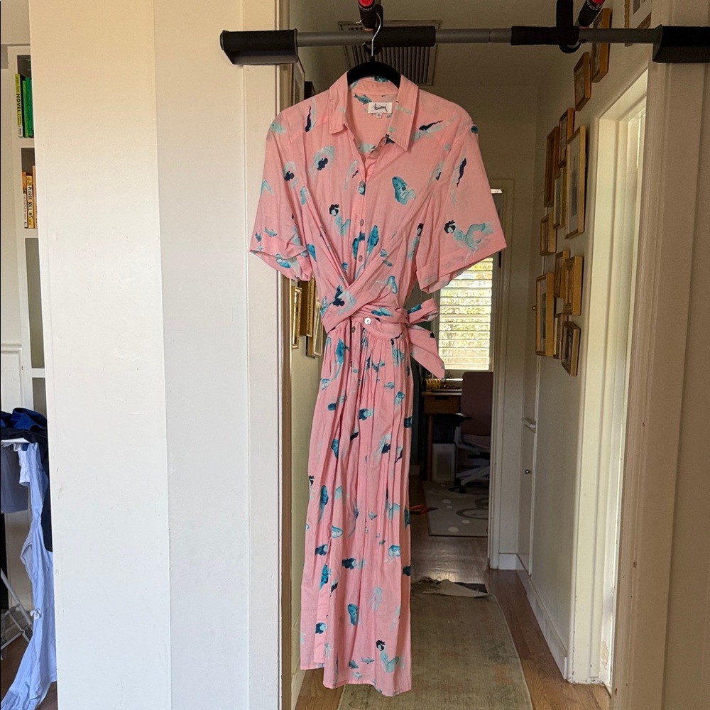 Heinui

Kai Shirt Dress in Mermaid Print